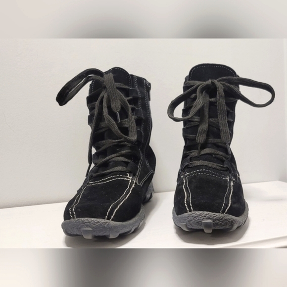 Vintage Blondo Women's Suede Pure Wool Waterproof, Size 7 Snow Boots - Picture 14 of 16